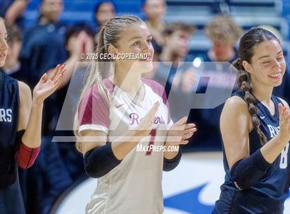 Thumbnail 3 in Alpharetta vs. Walton (GHSA AAAAAA State Volleyball Final) photogallery.