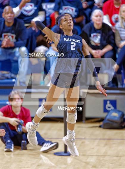 Thumbnail 1 in Alpharetta vs. Walton (GHSA AAAAAA State Volleyball Final) photogallery.