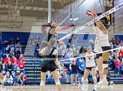 Thumbnail 1 in Alpharetta vs. Walton (GHSA AAAAAA State Volleyball Final) photogallery.