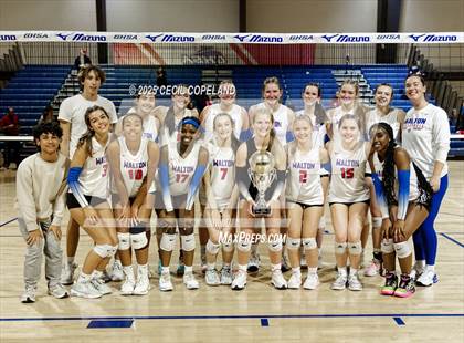 Thumbnail 2 in Alpharetta vs. Walton (GHSA AAAAAA State Volleyball Final) photogallery.