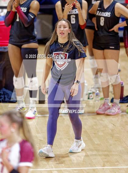 Thumbnail 1 in Alpharetta vs. Walton (GHSA AAAAAA State Volleyball Final) photogallery.