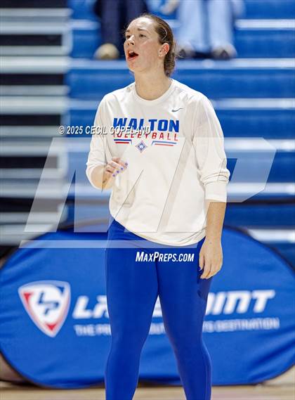 Thumbnail 1 in Alpharetta vs. Walton (GHSA AAAAAA State Volleyball Final) photogallery.