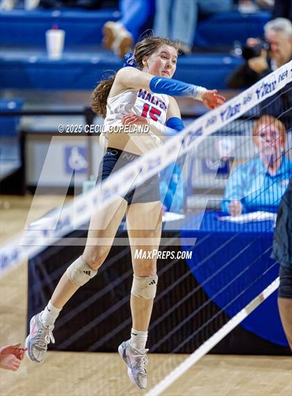 Thumbnail 2 in Alpharetta vs. Walton (GHSA AAAAAA State Volleyball Final) photogallery.