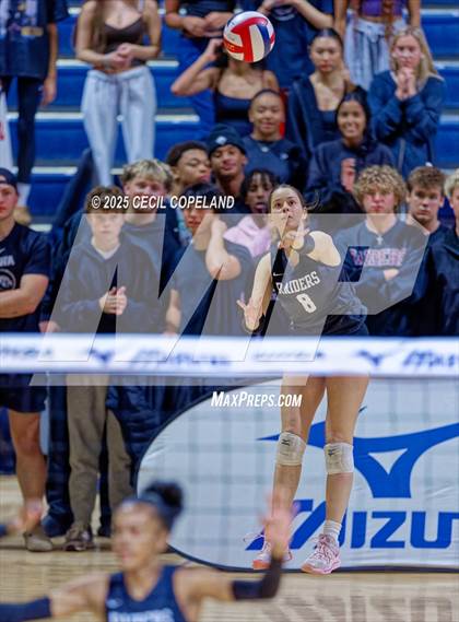 Thumbnail 1 in Alpharetta vs. Walton (GHSA AAAAAA State Volleyball Final) photogallery.