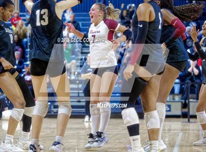 Thumbnail 1 in Alpharetta vs. Walton (GHSA AAAAAA State Volleyball Final) photogallery.