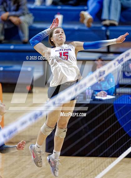 Thumbnail 1 in Alpharetta vs. Walton (GHSA AAAAAA State Volleyball Final) photogallery.