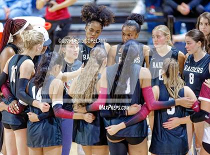 Thumbnail 1 in Alpharetta vs. Walton (GHSA AAAAAA State Volleyball Final) photogallery.