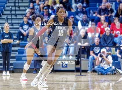 Thumbnail 2 in Alpharetta vs. Walton (GHSA AAAAAA State Volleyball Final) photogallery.
