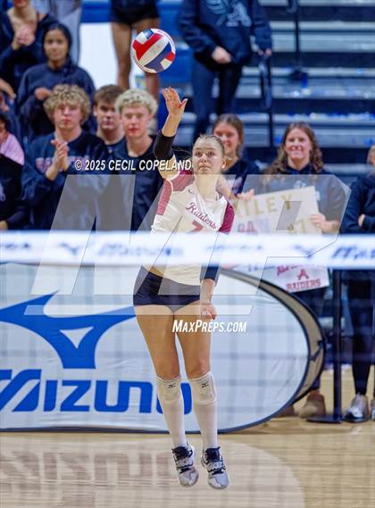 Thumbnail 1 in Alpharetta vs. Walton (GHSA AAAAAA State Volleyball Final) photogallery.
