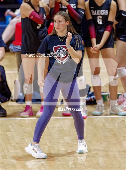 Thumbnail 2 in Alpharetta vs. Walton (GHSA AAAAAA State Volleyball Final) photogallery.