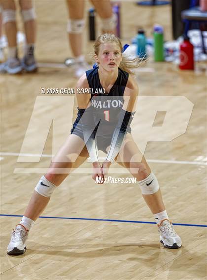 Thumbnail 1 in Alpharetta vs. Walton (GHSA AAAAAA State Volleyball Final) photogallery.
