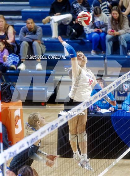 Thumbnail 3 in Alpharetta vs. Walton (GHSA AAAAAA State Volleyball Final) photogallery.