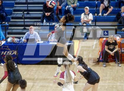 Thumbnail 3 in Alpharetta vs. Walton (GHSA AAAAAA State Volleyball Final) photogallery.