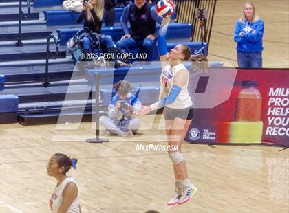 Thumbnail 3 in Alpharetta vs. Walton (GHSA AAAAAA State Volleyball Final) photogallery.