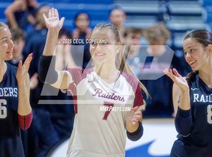 Thumbnail 1 in Alpharetta vs. Walton (GHSA AAAAAA State Volleyball Final) photogallery.