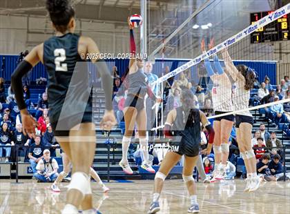 Thumbnail 2 in Alpharetta vs. Walton (GHSA AAAAAA State Volleyball Final) photogallery.