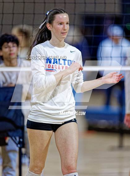 Thumbnail 1 in Alpharetta vs. Walton (GHSA AAAAAA State Volleyball Final) photogallery.