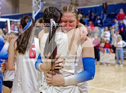 Thumbnail 2 in Alpharetta vs. Walton (GHSA AAAAAA State Volleyball Final) photogallery.