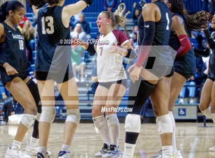 Thumbnail 2 in Alpharetta vs. Walton (GHSA AAAAAA State Volleyball Final) photogallery.