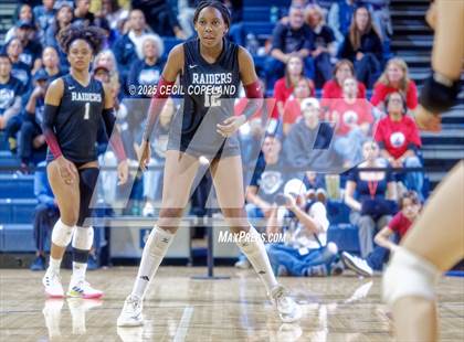 Thumbnail 3 in Alpharetta vs. Walton (GHSA AAAAAA State Volleyball Final) photogallery.