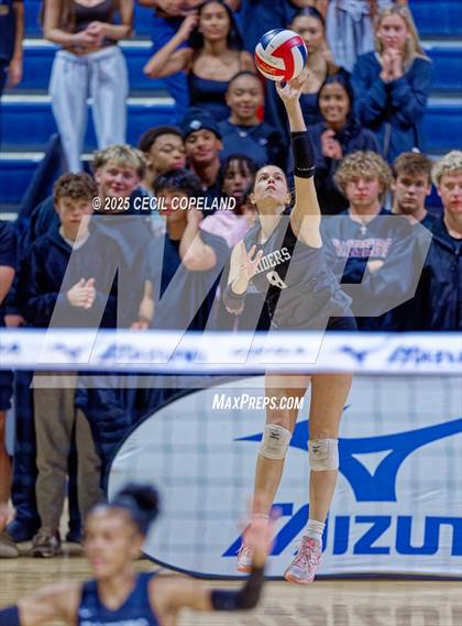 Thumbnail 3 in Alpharetta vs. Walton (GHSA AAAAAA State Volleyball Final) photogallery.