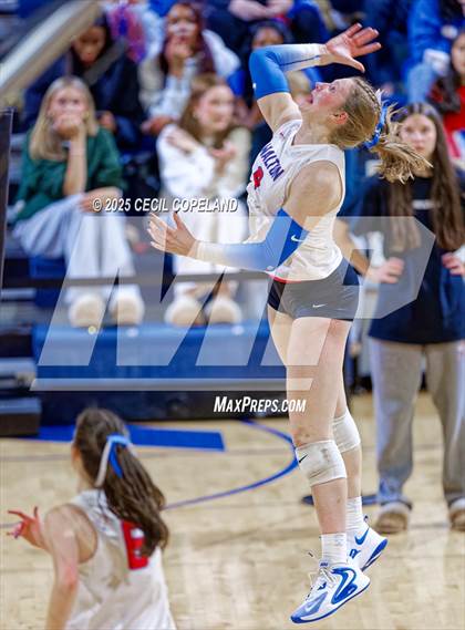 Thumbnail 1 in Alpharetta vs. Walton (GHSA AAAAAA State Volleyball Final) photogallery.
