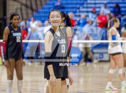 Thumbnail 2 in Alpharetta vs. Walton (GHSA AAAAAA State Volleyball Final) photogallery.
