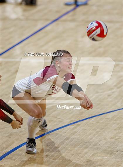 Thumbnail 2 in Alpharetta vs. Walton (GHSA AAAAAA State Volleyball Final) photogallery.