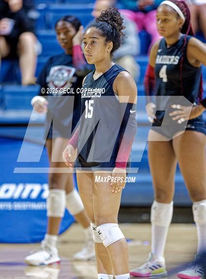 Thumbnail 1 in Alpharetta vs. Walton (GHSA AAAAAA State Volleyball Final) photogallery.