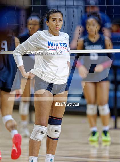 Thumbnail 2 in Alpharetta vs. Walton (GHSA AAAAAA State Volleyball Final) photogallery.