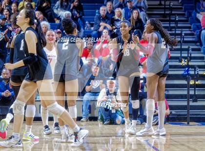 Thumbnail 2 in Alpharetta vs. Walton (GHSA AAAAAA State Volleyball Final) photogallery.