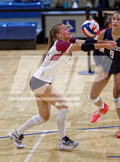 Thumbnail 1 in Alpharetta vs. Walton (GHSA AAAAAA State Volleyball Final) photogallery.