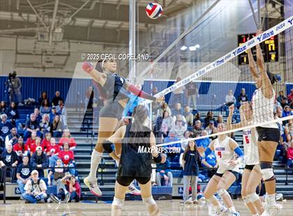 Thumbnail 3 in Alpharetta vs. Walton (GHSA AAAAAA State Volleyball Final) photogallery.