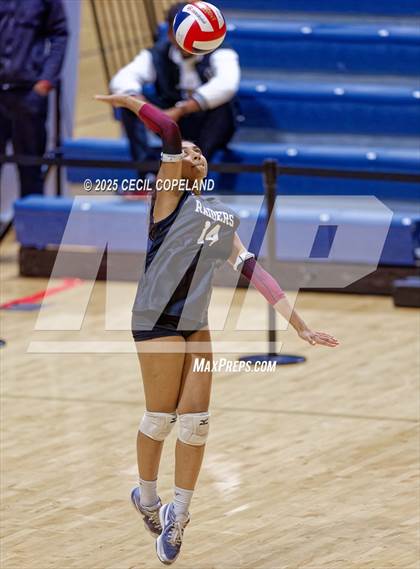 Thumbnail 3 in Alpharetta vs. Walton (GHSA AAAAAA State Volleyball Final) photogallery.