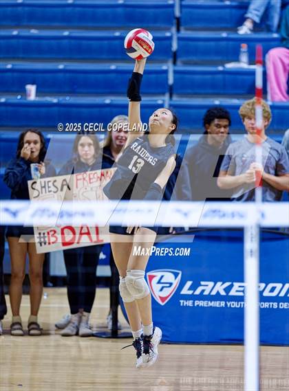 Thumbnail 1 in Alpharetta vs. Walton (GHSA AAAAAA State Volleyball Final) photogallery.