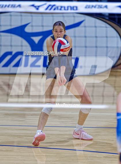 Thumbnail 2 in Alpharetta vs. Walton (GHSA AAAAAA State Volleyball Final) photogallery.