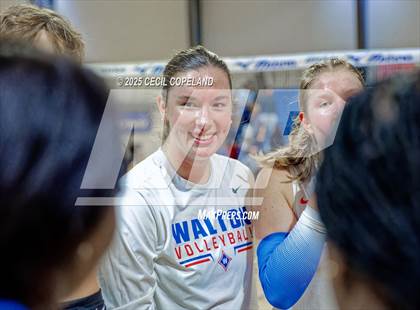 Thumbnail 2 in Alpharetta vs. Walton (GHSA AAAAAA State Volleyball Final) photogallery.