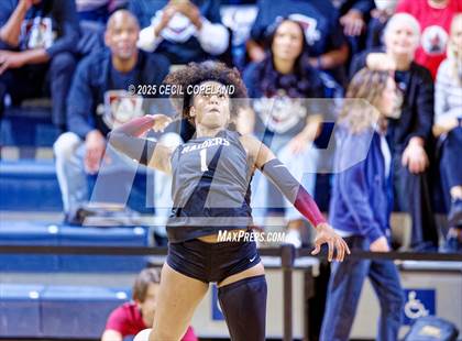 Thumbnail 3 in Alpharetta vs. Walton (GHSA AAAAAA State Volleyball Final) photogallery.