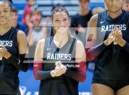 Thumbnail 3 in Alpharetta vs. Walton (GHSA AAAAAA State Volleyball Final) photogallery.