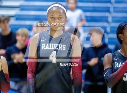 Thumbnail 3 in Alpharetta vs. Walton (GHSA AAAAAA State Volleyball Final) photogallery.