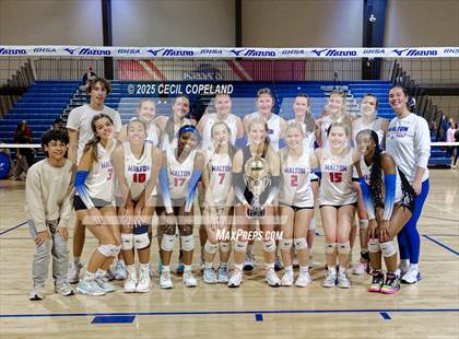 Thumbnail 1 in Alpharetta vs. Walton (GHSA AAAAAA State Volleyball Final) photogallery.