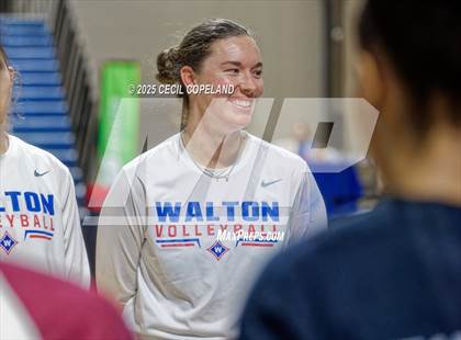 Thumbnail 1 in Alpharetta vs. Walton (GHSA AAAAAA State Volleyball Final) photogallery.