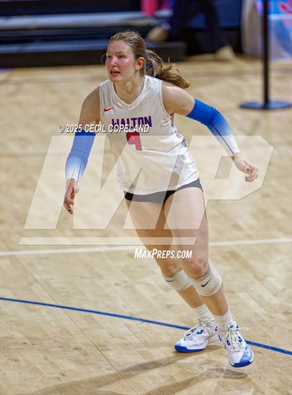 Thumbnail 1 in Alpharetta vs. Walton (GHSA AAAAAA State Volleyball Final) photogallery.