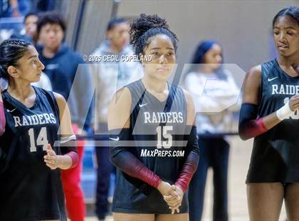 Thumbnail 3 in Alpharetta vs. Walton (GHSA AAAAAA State Volleyball Final) photogallery.