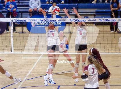 Thumbnail 1 in Alpharetta vs. Walton (GHSA AAAAAA State Volleyball Final) photogallery.