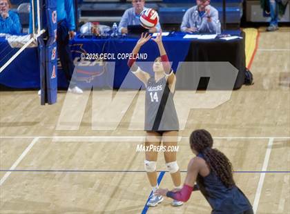 Thumbnail 1 in Alpharetta vs. Walton (GHSA AAAAAA State Volleyball Final) photogallery.