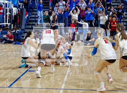 Thumbnail 2 in Alpharetta vs. Walton (GHSA AAAAAA State Volleyball Final) photogallery.