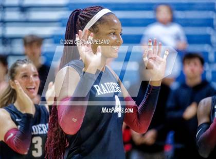 Thumbnail 1 in Alpharetta vs. Walton (GHSA AAAAAA State Volleyball Final) photogallery.