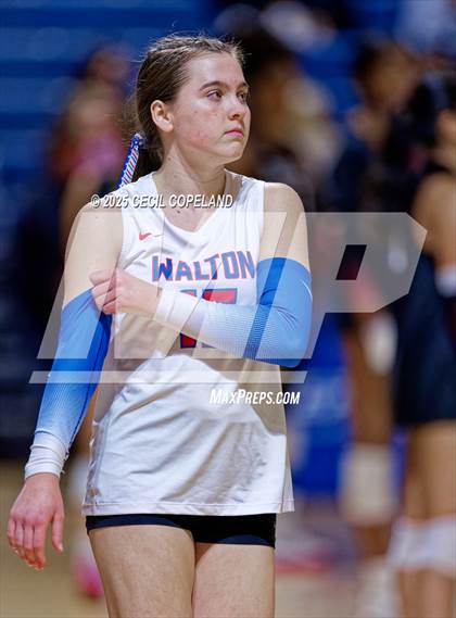 Thumbnail 1 in Alpharetta vs. Walton (GHSA AAAAAA State Volleyball Final) photogallery.