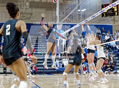 Thumbnail 3 in Alpharetta vs. Walton (GHSA AAAAAA State Volleyball Final) photogallery.